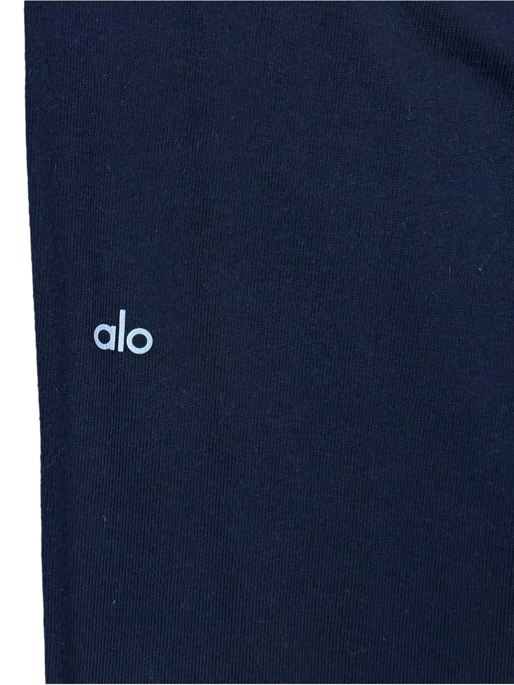 Alo Yoga Soho Jogger Sweatpants Small Black Alolux High Rise Ankle Lounge Pocket
